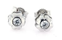Ohrringe Forever Gioielli Dame orecchini oro bianco in Gold Zircone FGOR00653 - FGOR00653